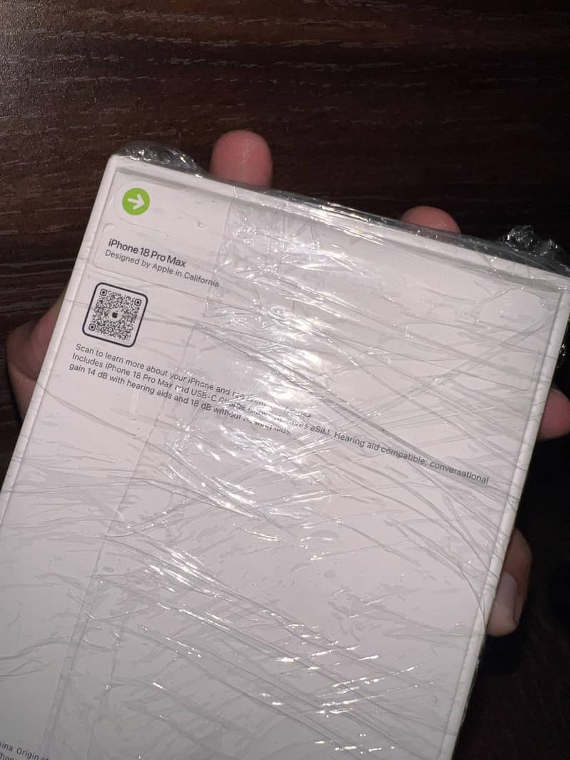 iPhone 18 Pro Max--Sealed Packed 4
