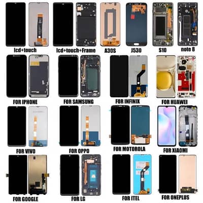 All models lcd touch battery housing available with fiting