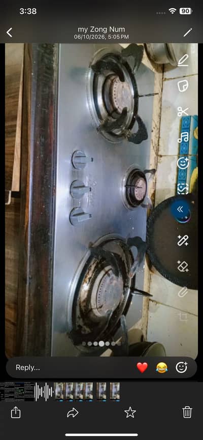 Gas stoves