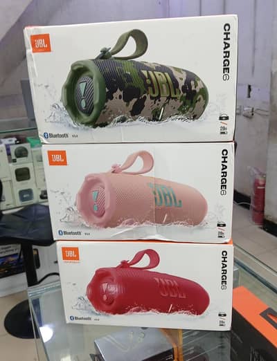 JBL Charge 6 Brand New Box Pack Sealed 100% Original Gauranteed