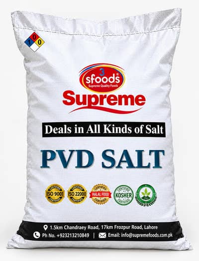 PVD SALT (Pure Vaccume Dried Salt)