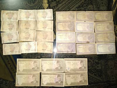 31 years Old Vintage Currency Notes