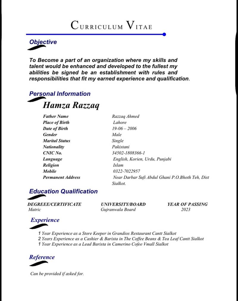 Need job 0