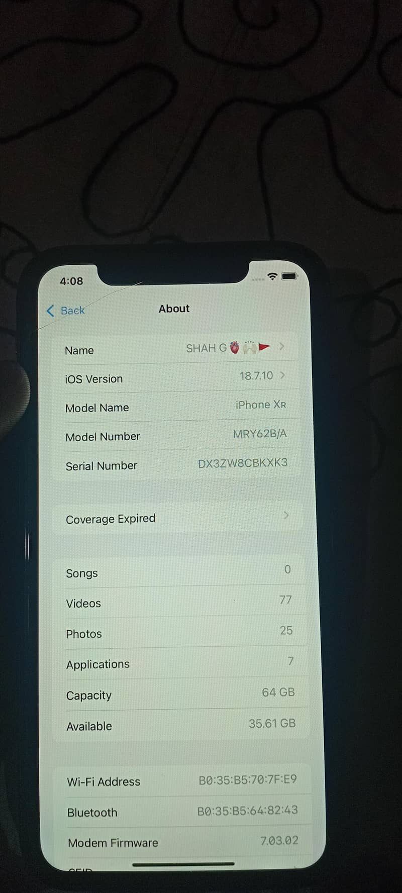 Apple iPhone XR 3