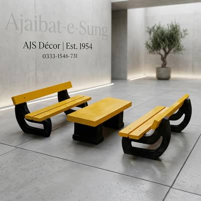 Modern Garden Benches / Console Table / Coffee Table / Lawn Bench