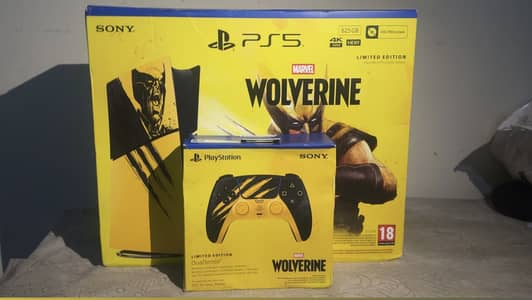 ps5 slim wolverine edition