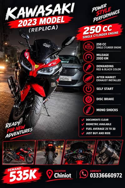 Kawasaki Ninja 2023 model
