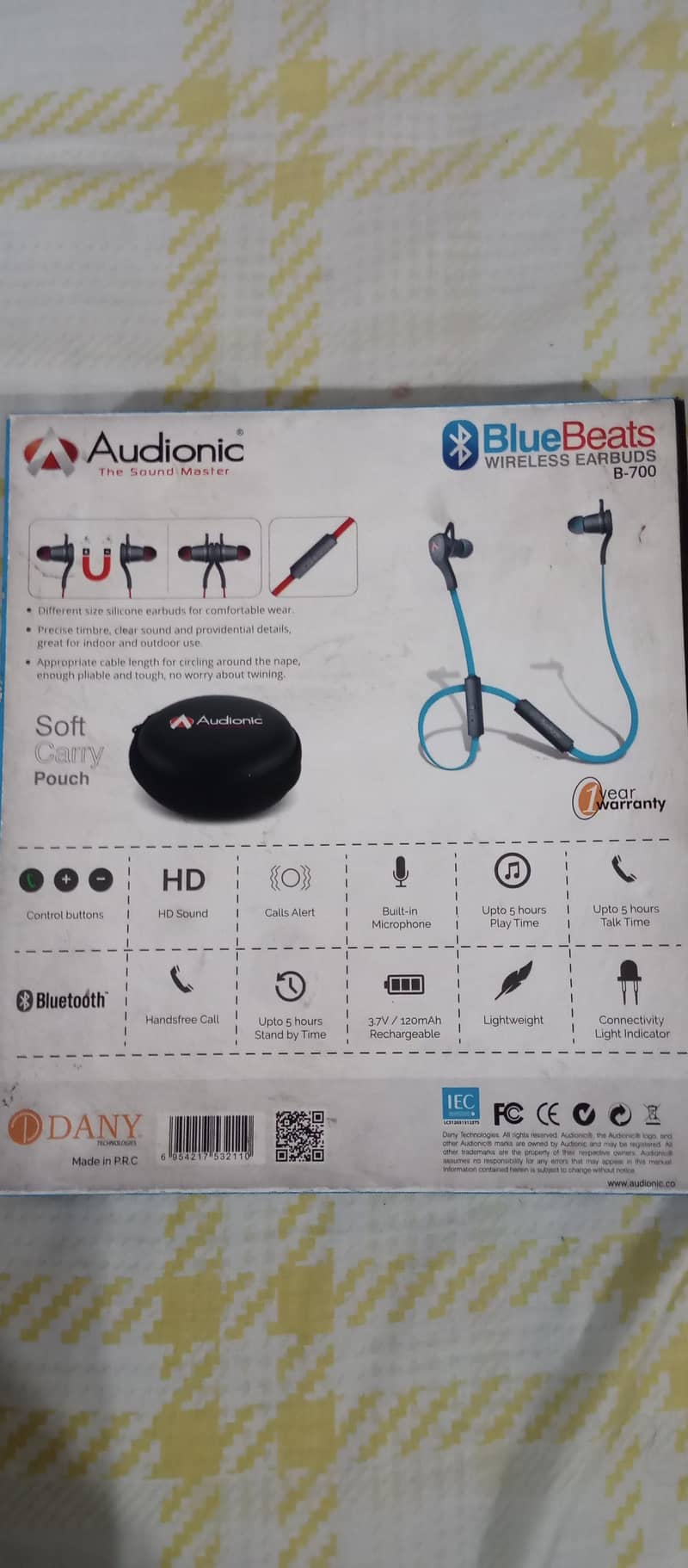Audionic Wireless headphones 2