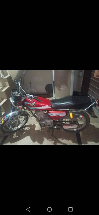 Honda CG 125 Is for Sale 1st owner bike mn second hun