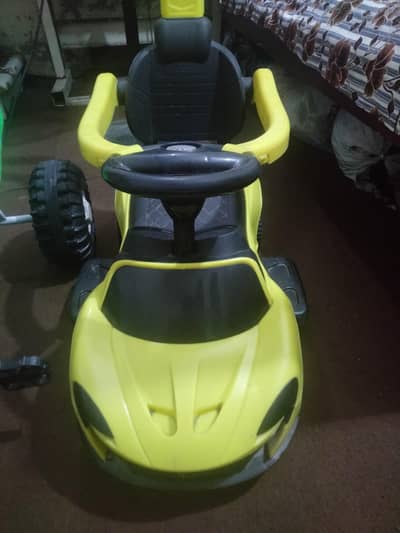 kids car and cycle