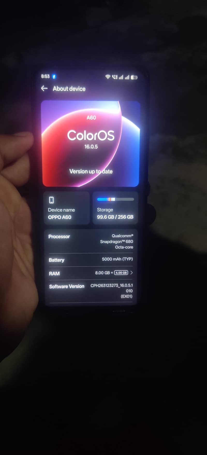 OPPO A60 +exchange 3