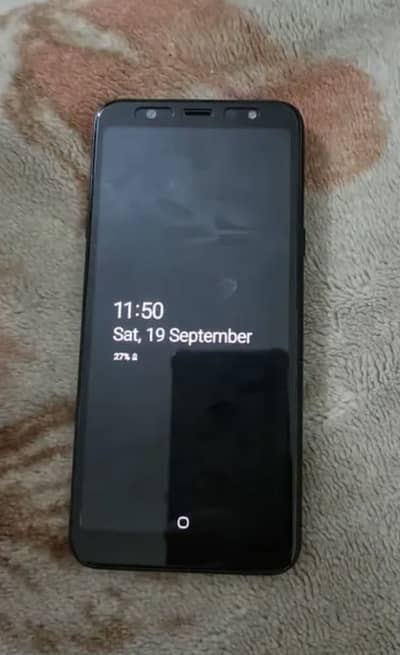 Samsung Mobile A6 Plus with box