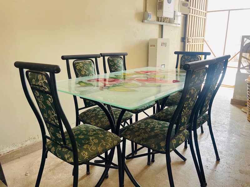 Iron dining table 1
