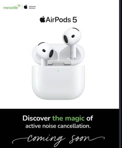 Apple AirPods 5 Box Pack Brand New!(03057540000)