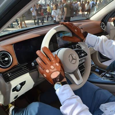 Luxury Leather Driving Gloves for true driving enthusiasts