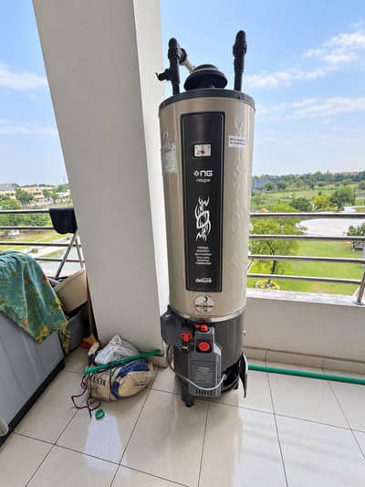 Nasgas DEG-35 Super Delux Geyser (35 Gallon) Electric & Gas Hybrid)