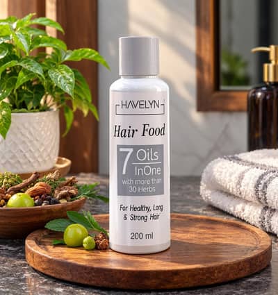 Havelyn Hair Food Oil 7 in 1 - 200ml Original - For Hair Fall & Growth