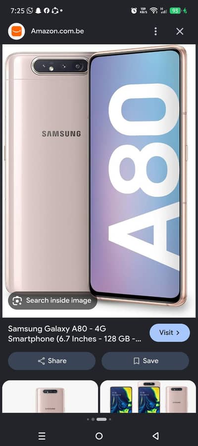 Samsung Mobile A80