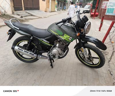 Yamaha ybr125G for sale all Punjab number