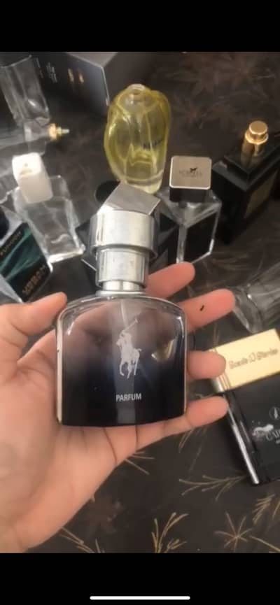 Perfume different bottles