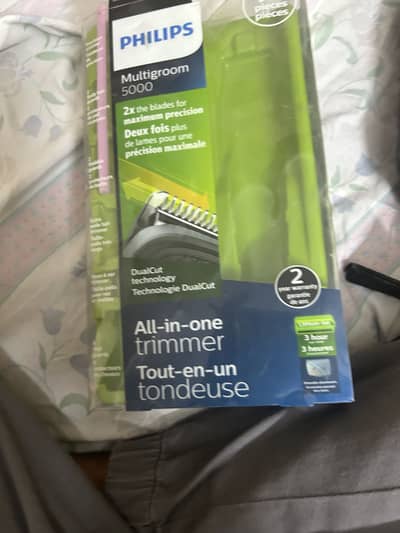 Hair trimmer philips 5000 withiut adapter