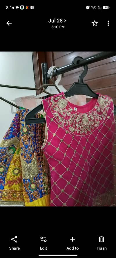 one day used wedding fits.