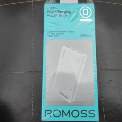 ROMOSS PB20F 20,000mAh Fast Charging Power Bank – only open Box