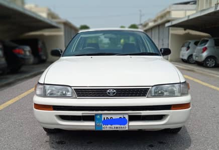 Antique Toyota Corolla XE G 1998 Low Mileage White Isb No