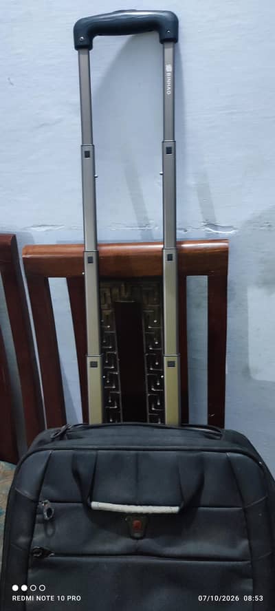 Binhao trolly luggage laptop bag