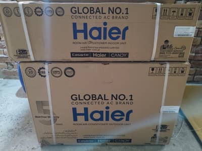 haier 1.5 ac 19hfab t3 pro new  slightly use with all accessories