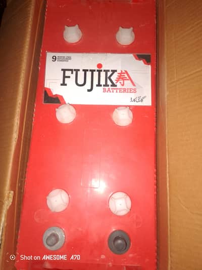 Fujik baterry hai used nhi hohi new hai jisne lenihu wo sirf rabta kre