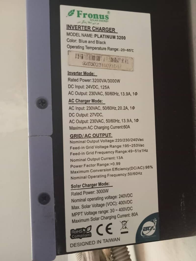 fronus pv3200 2