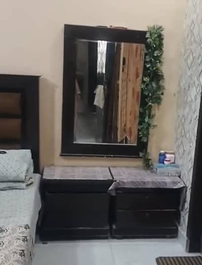 Used wooden bed