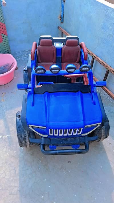 Kids Electric Ride-On Jeep - Remote Control & Fully Loaded