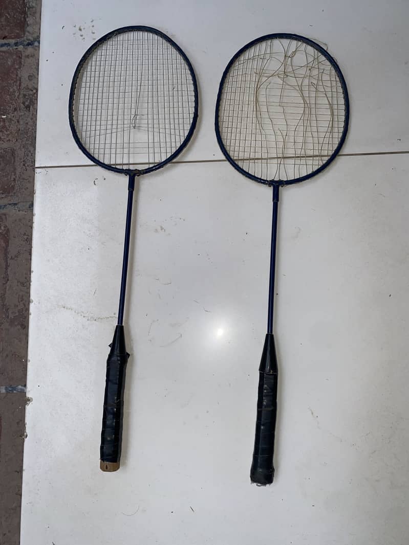 Badminton Rackets Pair 1