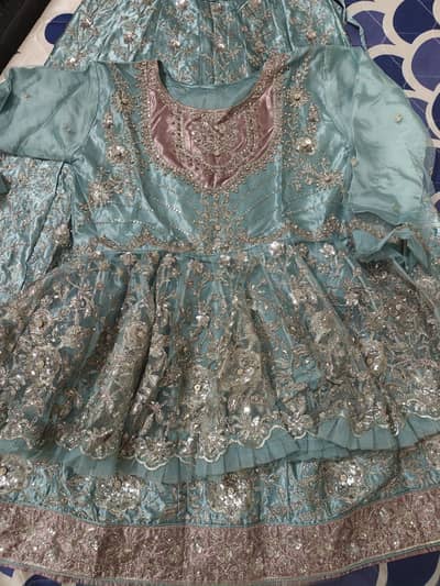 Lehanga with Short frock for Sale