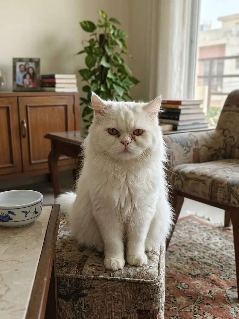 Pure White Persian Female,Adult Persian Female — photo 4