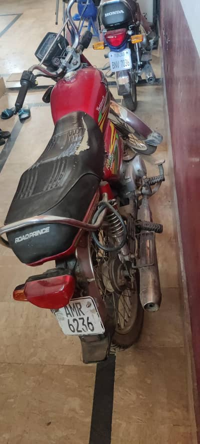 Road Prince Bike 70cc Urgent Sale