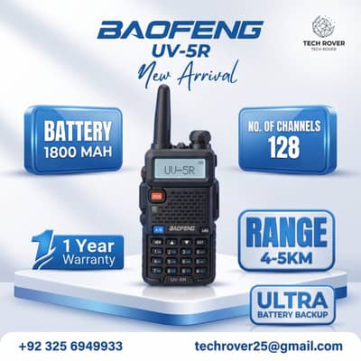 Walkie Talkie | Baofeng | UV-5RA | Wireless | Two Way Radio