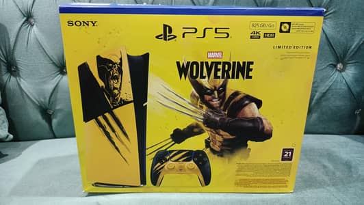 ps5 slim wolverine edition brand new without game voucher