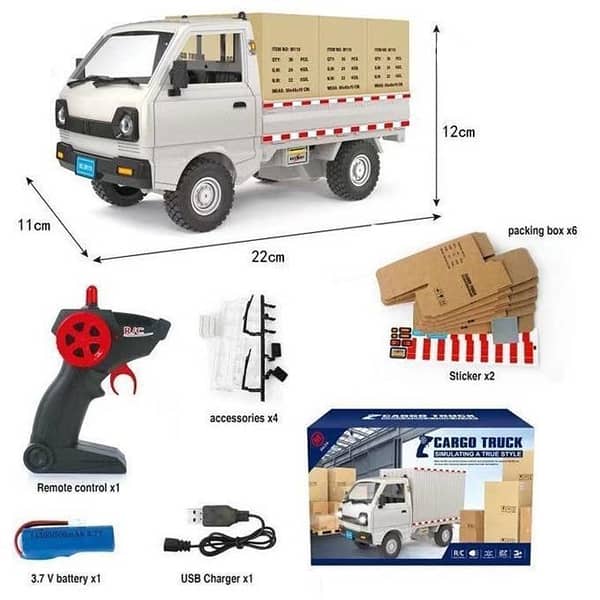 Remote Control Suzuki Ravi Van D12 Model 4 Channel Scanner For Boys Remove Control Climbing Car Educational Toys Children Gift