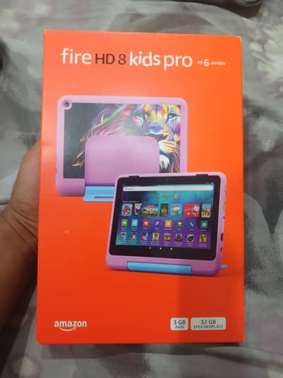 Amazon Fire HD 8 Kids Pro 32GB 3GB RAM | Box Pack | Germany Import