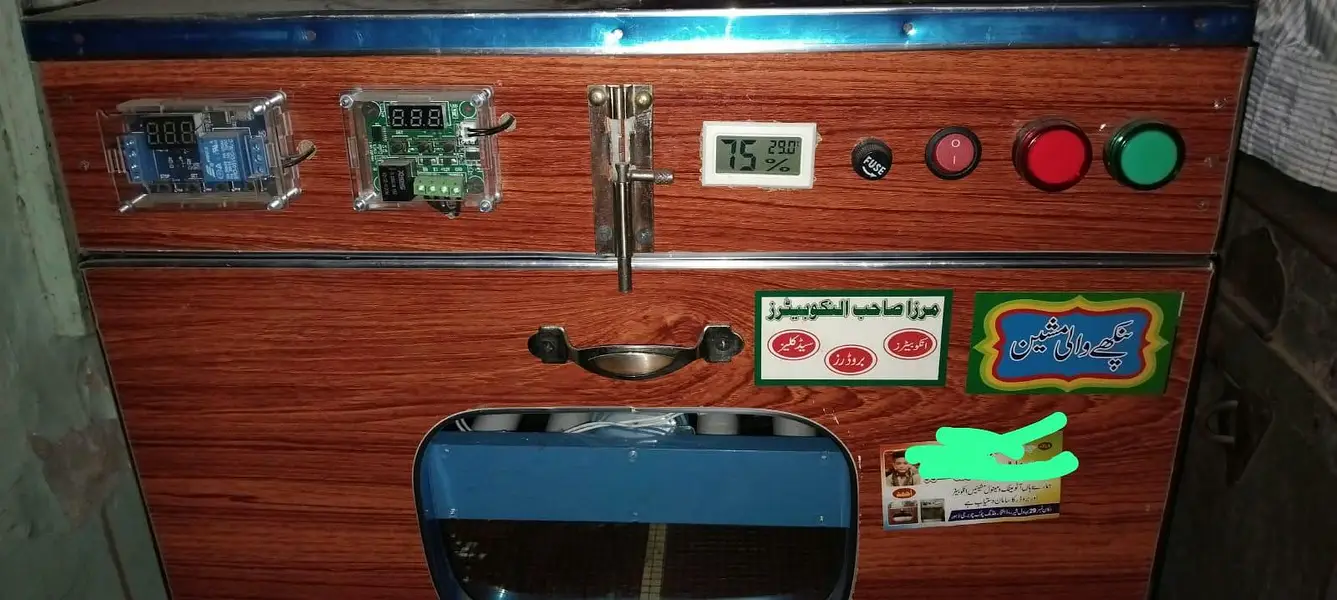 Incubator 100 eggs capacity fully automatic