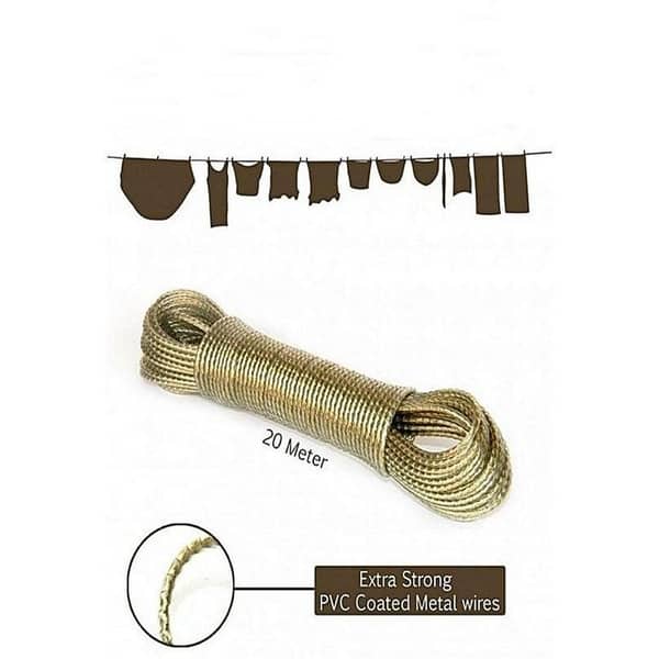 Pvc Coated Clothesline Rope Wet Cloth Laundry Rope