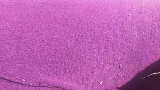 purple carpet in heavy stuff
