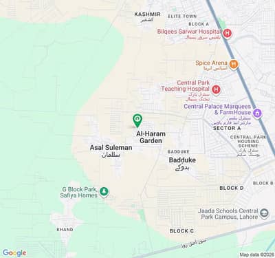 Prime Location 3 Marla Residential Plot For sale In Al Haram Garden - Block C Lahore In Only Rs. 2650000