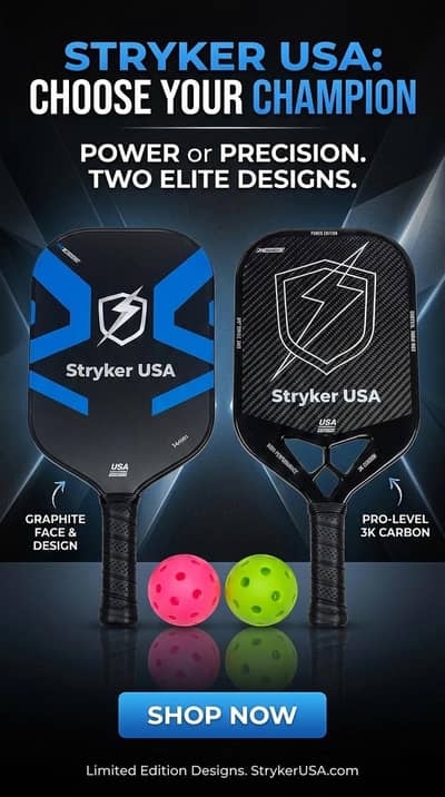 Pickleball pro paddles rackets balls net Imported stock
