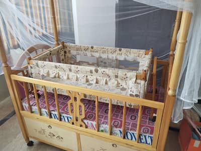 Wooden Baby Cot