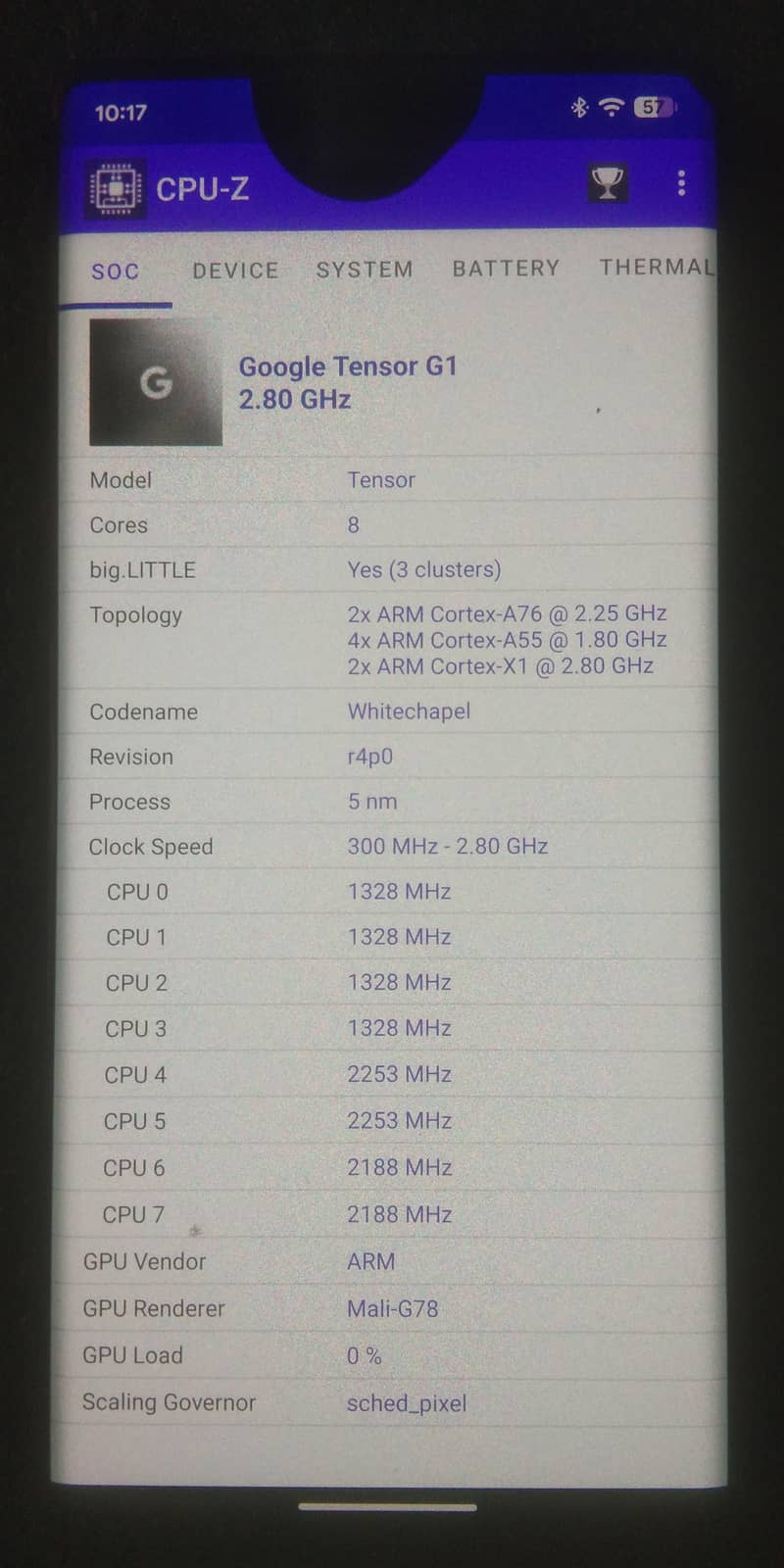 Google Pixel 6 Pro 4