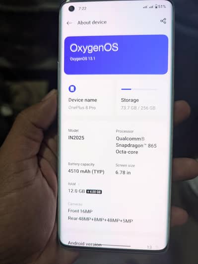 One Plus 8 Pro